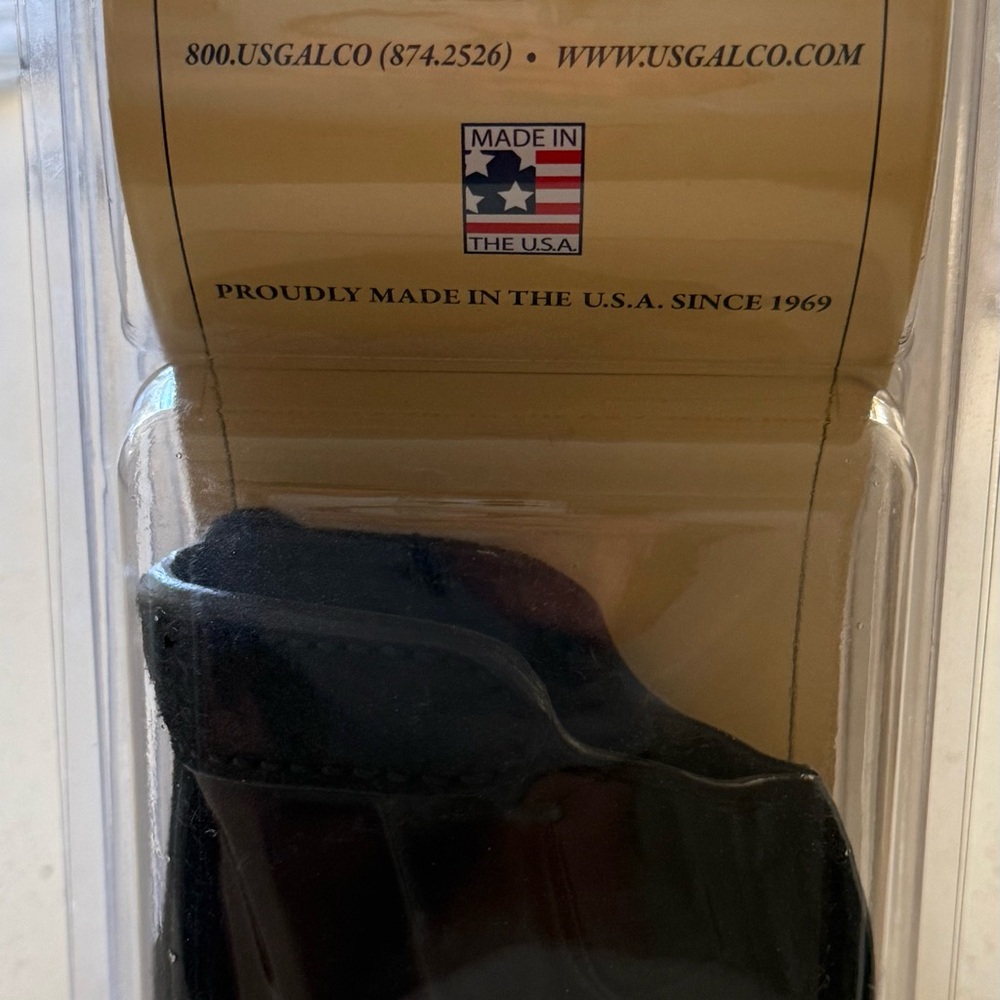 GALCO Gun leather Black Inside Pant Holster New - Picture 3 of 5